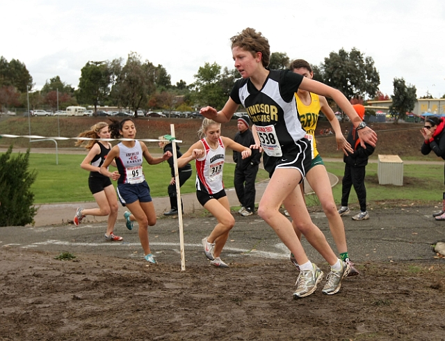 2010NCSXC GD2-2255.JPG - 2010 North Coast Section Cross Country Championships, Hayward High School, Hayward, California
